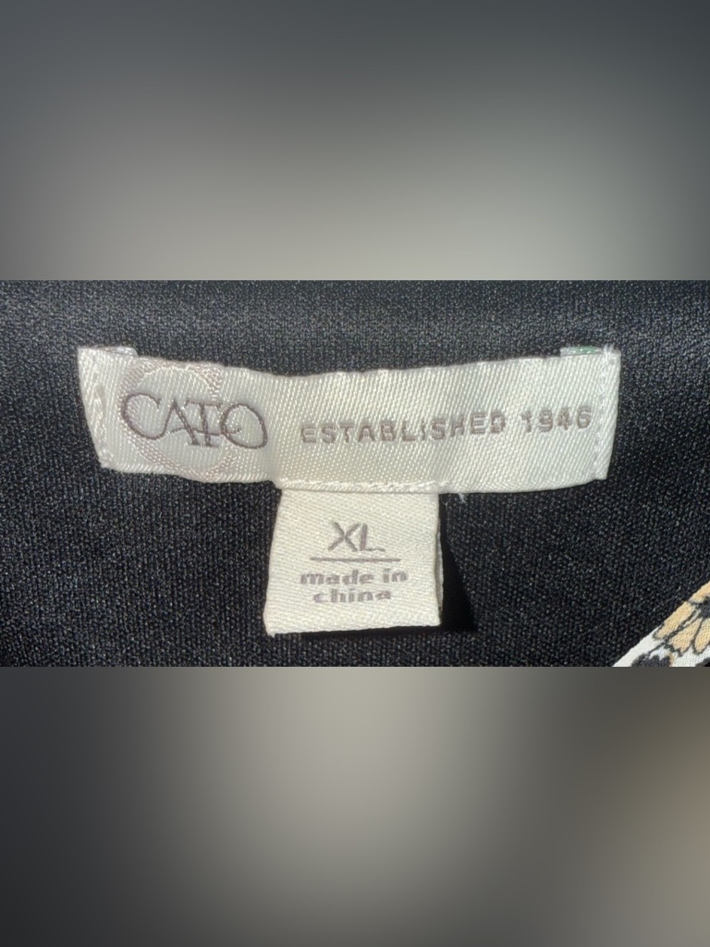 CATO women’s floral blouse size XL ✨ - Picture 6 of 9